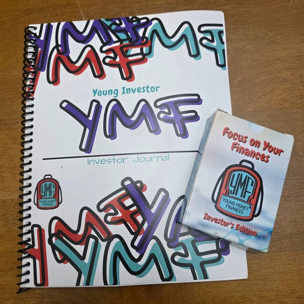Young Money‎ Finances YMF Investor Journal and Focus on Your Finances Cards